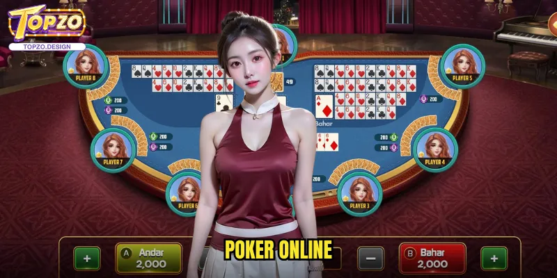 Poker Online Topzo - Trò Chơi Bài Kỹ Năng Cao Cho Những Người Chơi Thông Thái 1 poker online